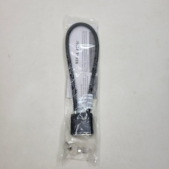 Regal Gun Lock 15" Cable R15LC3 with 2 Keys Black NEW - Picture 1 of 5